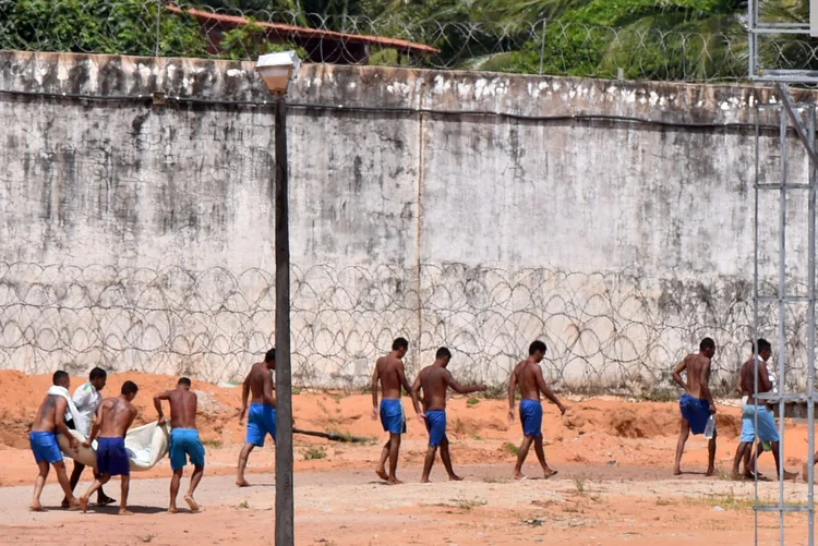 Presídio de Alcaçuz: governo precisa reformar a área onde houve o motim para que os presos possam voltar, mas não há previsão (Josemar Goncalves/Reuters)