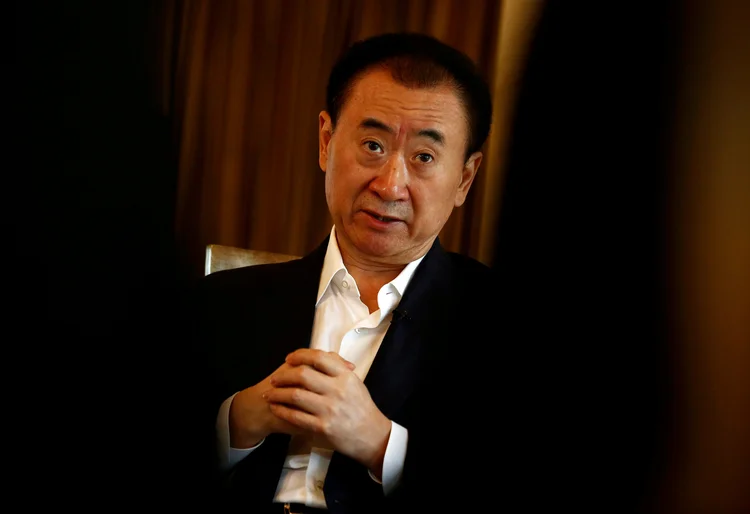 Wang Jianlin: "O principal mercado de crescimento para os filmes de língua inglesa fora dos Estados Unidos é, atualmente, a China, e não há outro" (Thomas Peter/Reuters)