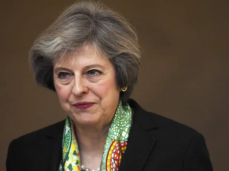 Theresa May: em discurso nos EUA, May deu a entender que vê a necessidade de algumas reformas na Otan e de alguns países darem mais dinheiro para financiar a entidade (Toby Melville/Reuters)