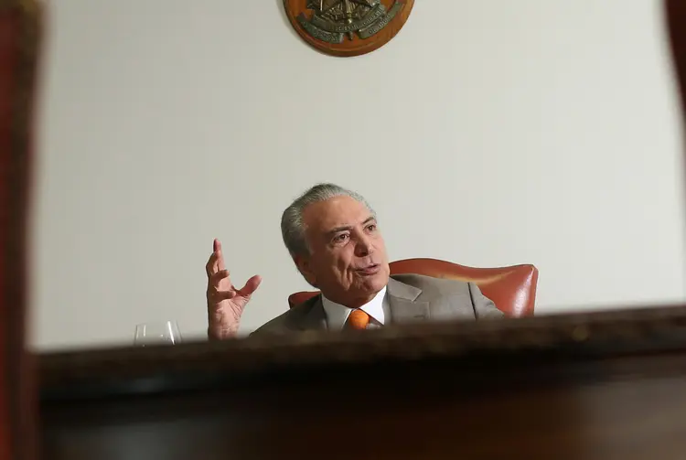 Temer: o presidente discutiu "a necessidade e a urgência" de uma reforma do sistema político-eleitoral do país (Adriano Machado/Reuters)