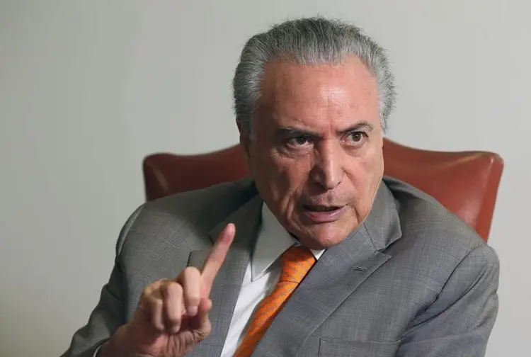 Michel Temer: a ideia é integrar esforços no combate ao crime organizado (Adriano Machado/Reuters)