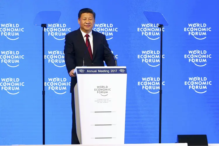 Xi Jinping: será o primeiro presidente chinês a falar em Davos (Ruben Sprich/Reuters)