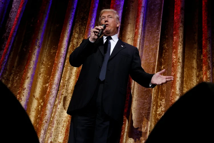 Donald Trump: homem foi preso pelo crime de ameaça a um funcionário público (Jonathan Ernst/Reuters)