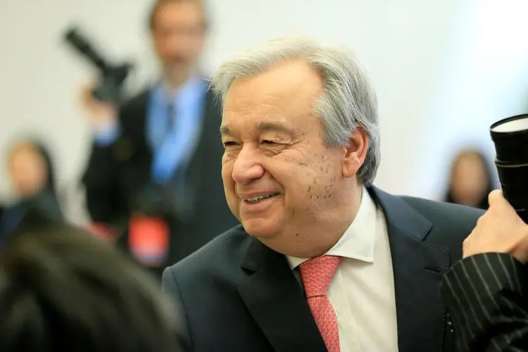 Guterres: "Hoje vemos antissemitismo, junto a racismo, xenofobia, ódio contra muçulmanos e outras formas de intolerância, desencadeadas pelo populismo" (Pierre Albouy/Reuters)