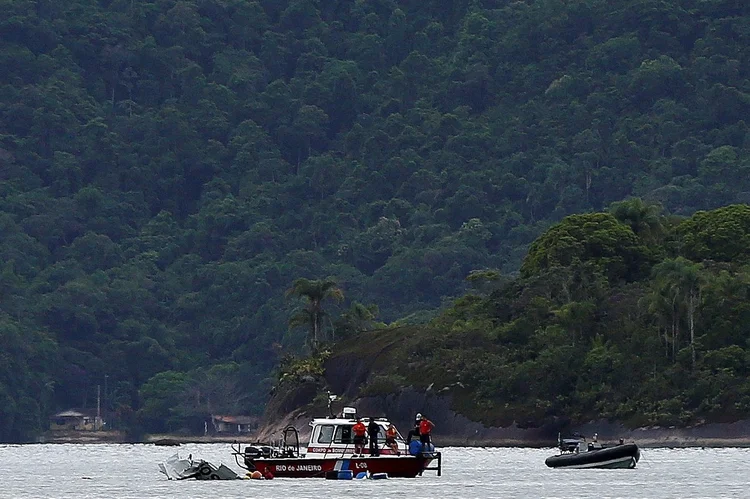Resgate: jato que levava ministro era do empresário, dono do hotel Emiliano (Bruno Kelly/Reuters)