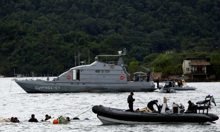 Acidente: agentes do Cenipa acompanham a viagem porque cabe ao órgão a investigação das causas do acidente (Bruno Kelly/Reuters)