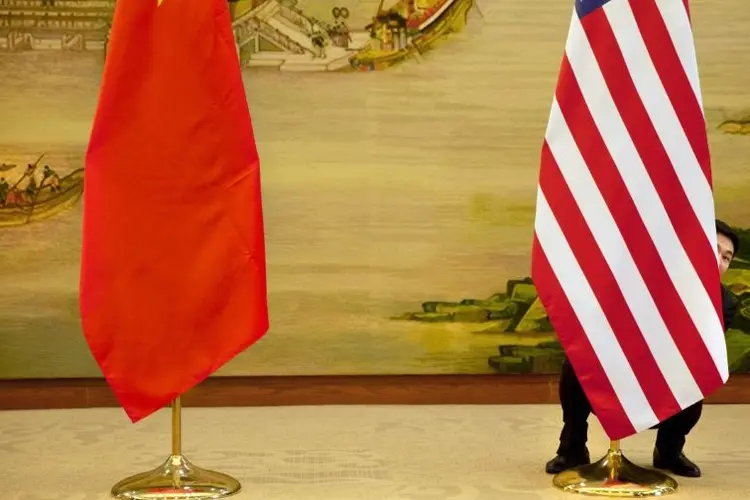 China e EUA: a porta-voz da diplomacia chinesa destacou a importância do Acordo de Paris (Jacquelyn Martin/Pool/Reuters)