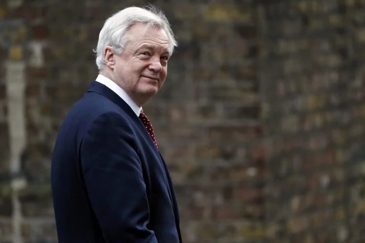 David Davis, sobre o acionamento do Brexit: "o que dissemos é até o final de março, algum momento durante março" (Stefan Wermuth/Reuters)