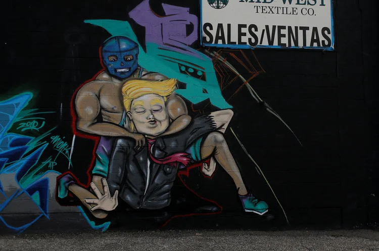 Trump e México: para Fox, Trump enfrentou neste episódio "sua primeira derrota. Mas ele não digere derrotas, seu ego não o permite" (Tomas Bravo/Reuters)