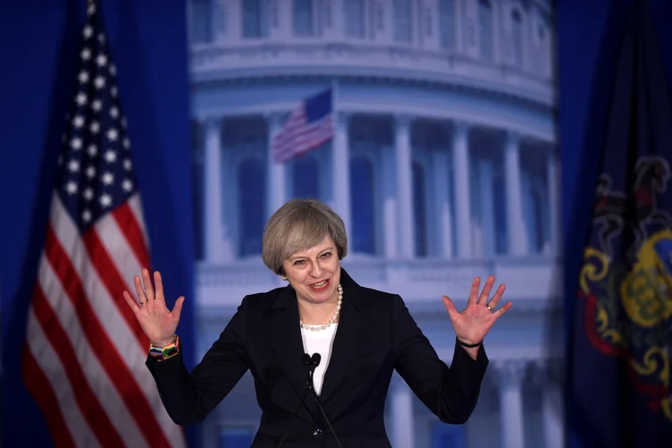 May: "Ter os EUA mais desafiantes, com uma confiança renovada, é algo bom para o mundo" (Mark Makela/Reuters)