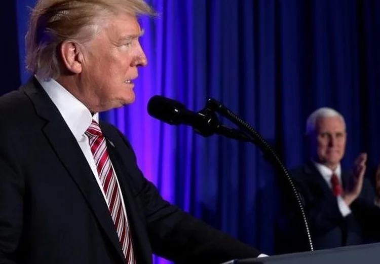 Trump: Este Congresso vai ser o Congresso mais ocupado que nós vamos ter em décadas, e talvez o mais ocupado que já tivemos" (Jonathan Ernst/Reuters)