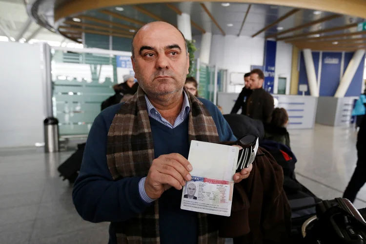 Fuad Sharef: "Ajudei o governo americano, trabalhei com eles durante momentos de crise e coloquei minha vida em perigo", afirmou Sharef (Ahmed Saad/Reuters)