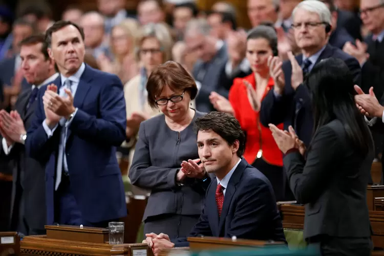 Trudeau: "Os responsáveis por este tipo de ataque querem alterar nossos valores, nos dividir, criar ódio. Por outro lado, nós abriremos nossos corações" (Chris Wattie/Reuters)