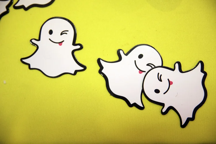 Snapchat: as ações da empresa despencaram 23% na quarta-feira passada, depois que os resultados trimestrais da companhia desapontaram investidores (Patrick T. Fallon/Bloomberg)