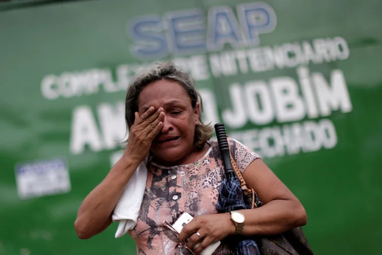 Massacre: a rebelião em Manaus, que durou 17 horas, deixou 56 presos mortos (Reuters)