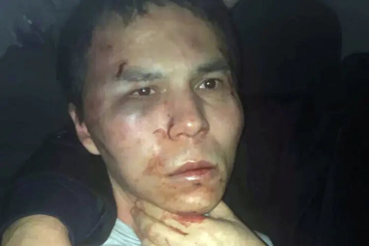 Abdulgadir Masharipov: o detido reconheceu a autoria do atentado (Dogan News Agency/Reuters)