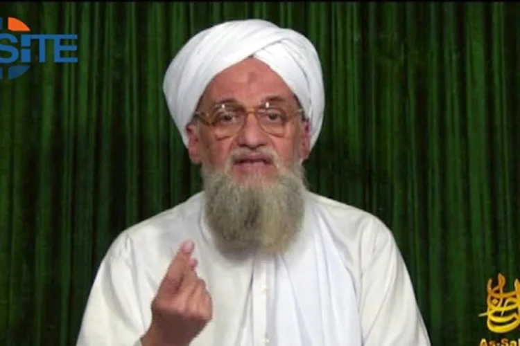 Ayman al Zawahiri, líder da Al Qaeda: "os mentirosos (EI) insistem em sua falsidade, até o ponto de assegurar que não denunciamos os xiitas" (AFP)