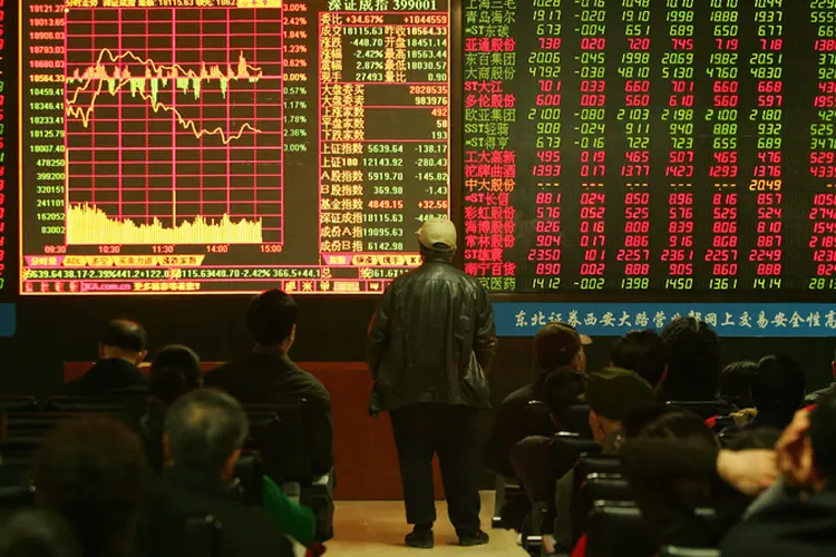 Bolsa de Xangai: índice de Xangai subiu 0,79 por cento (China Photos/Getty Images)