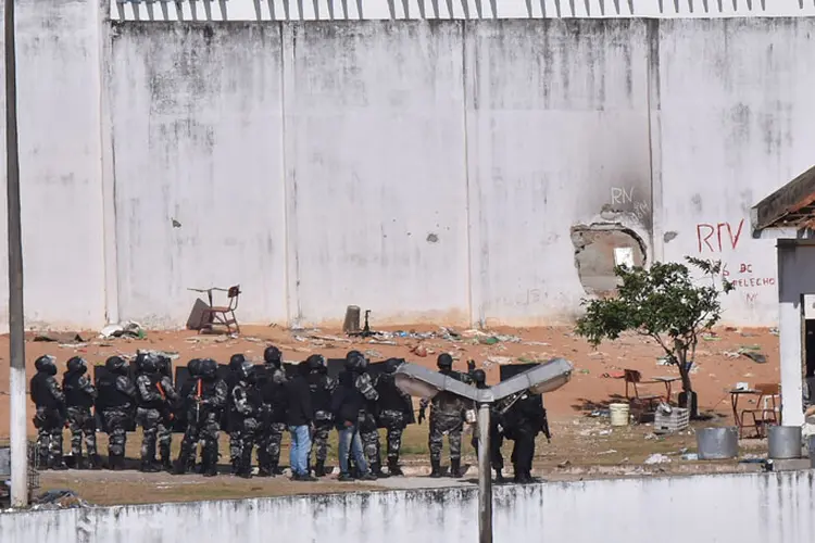 Alcaçuz: a morte de 26 presos em Alcaçuz no fim de semana foi mais um episódio da crise do sistema prisional brasileiro (Reuters)