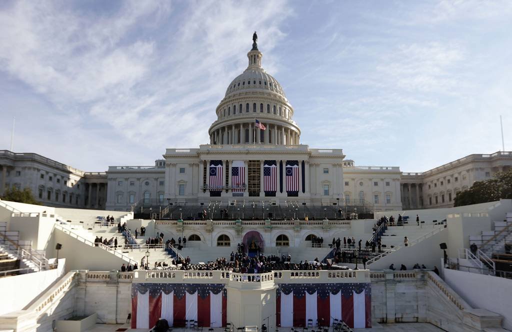 Washington se prepara para a posse: 28 grupos se inscreveram para protestar contra o novo presidente na sexta-feira  (Alex Wong/Getty Images)
