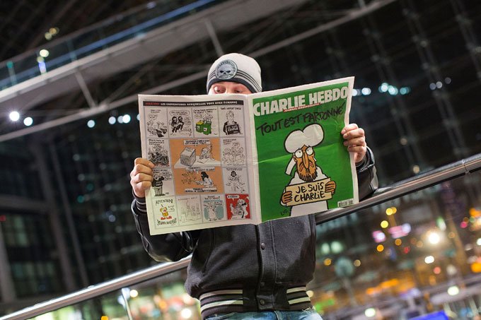 Em 7 de janeiro de 2015, 12 pessoas foram assassinadas nos escritórios do Charlie Hebdo em Paris (Getty Images/Getty Images)
