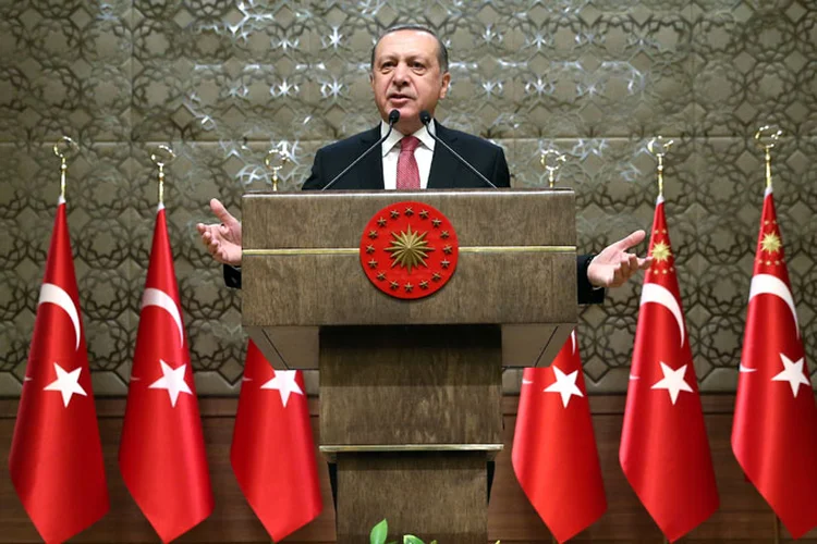 Recep Tayyip Erdogan: objetivo dos recursos era anular os resultados do referendo que ampliou os poderes do presidente (Murat Cetinmuhurdar/Presidential Palace/Handout/Reuters)