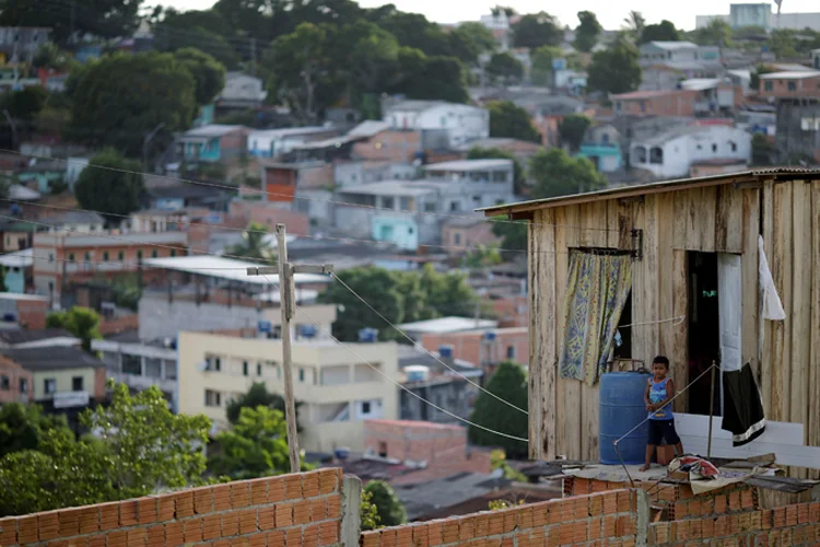 Manaus: as chuvas tiveram início por volta de 1h e foram até a manhã de hoje (5) (Ueslei Marcelino/Reuters)