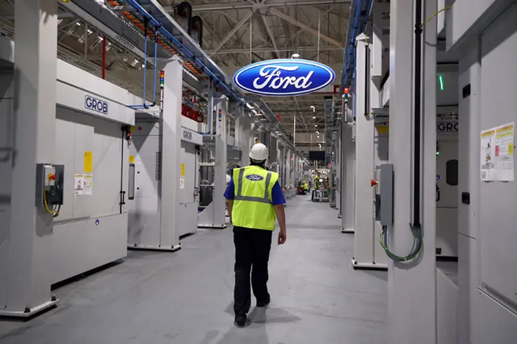 Ford: na manhã desta sexta-feira, os trabalhadores da área de estamparia paralisaram as atividades (./Getty Images)