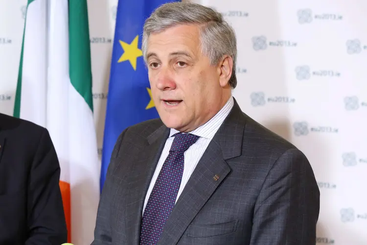 Antonio Tajani: se resultado obtido se mantiver, a quarta e última rodada será decisiva (Mac Innes Photography/Dept of the Taoiseach/Getty Images)