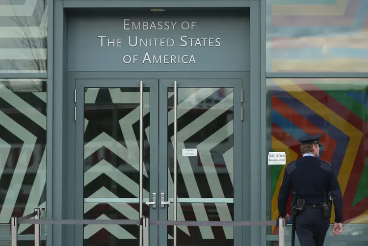 Embaixada dos Estados Unidos em Berlim, Alemanha (Sean Gallup/Getty Images)