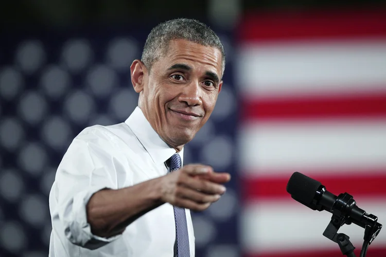 Obama: depois de três meses de férias, Obama retomou nesta semana suas atividades em Chicago (Bill Pugliano/Getty Images)