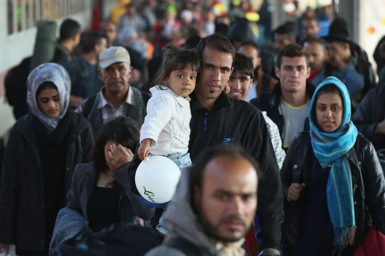 Imigrantes: "Trataríamos bem as crianças, enquanto nos ocupássemos de seus pais", disse o secretário de Segurança Interna (Sean Gallup/Getty Images)