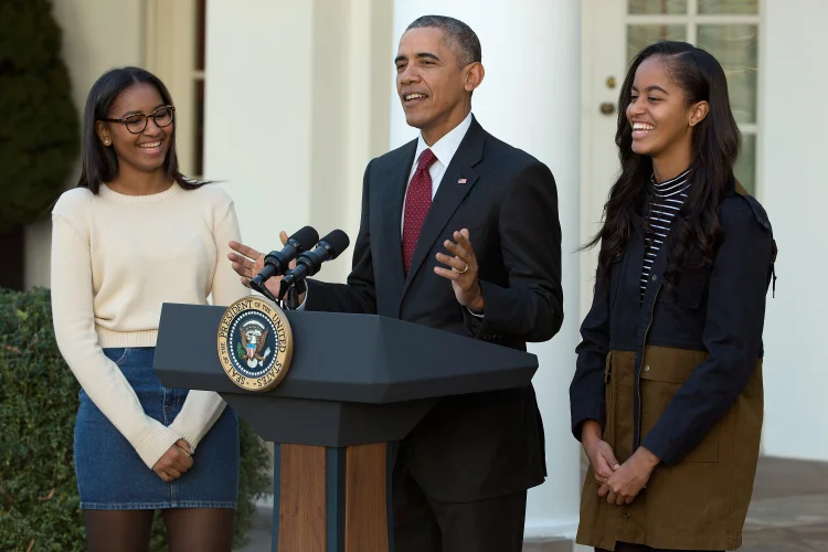 Irmãs Obama: por experiência própria, as duas aconselharam que as filhas de Obama aproveitem a universidade (Chip Somodevilla/Reuters)