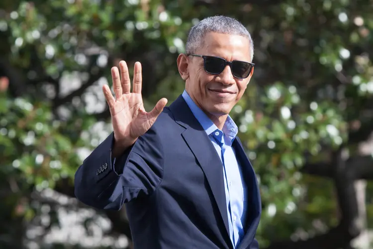 Barack Obama: ele anunciou que não participará na política diretamente (Zach Gibson/Getty Images)