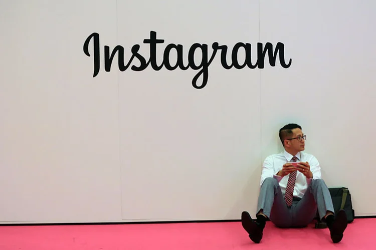 Instagram: rede lançou recurso de vídeos ao vivo no Brasil (Krisztian Bocsi/Bloomberg)