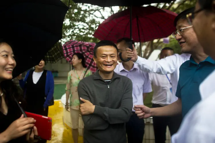 Jack Ma, do Alibaba: no auge do sábado, foram registrados 256 mil pagamentos por segundo