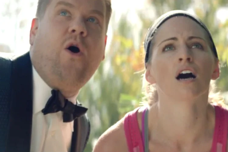 James Corden em comercial do Grammy: poder da música para divulgar premiação (YouTube/Reprodução)