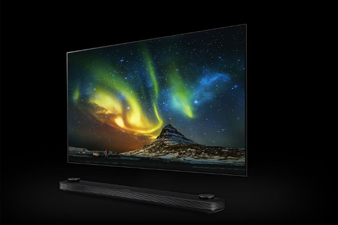 Nova TV da LG tem 3 milímetros e pode ser presa apenas com imãs