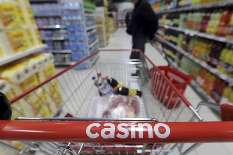 Casino: vendas orgânicas subiram 3,4 por cento, ante crescimento de 3,3 por cento no segundo trimestre (Eric Gaillard/Reuters)