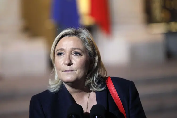 Marine Le Pen: para os juízes, os ataques dos dois candidatos chegaram a um nível "inédito" (Getty Images)