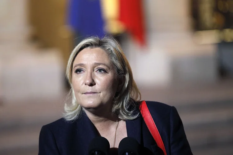 Marine Le Pen: para os juízes, os ataques dos dois candidatos chegaram a um nível "inédito" (Getty Images)