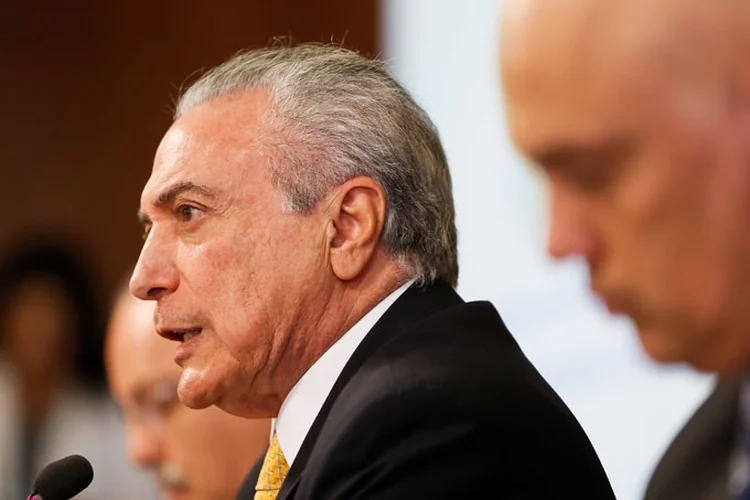 Temer: segundo ele, o país "agora tem um rumo" (Beto Barata/PR/Divulgação)