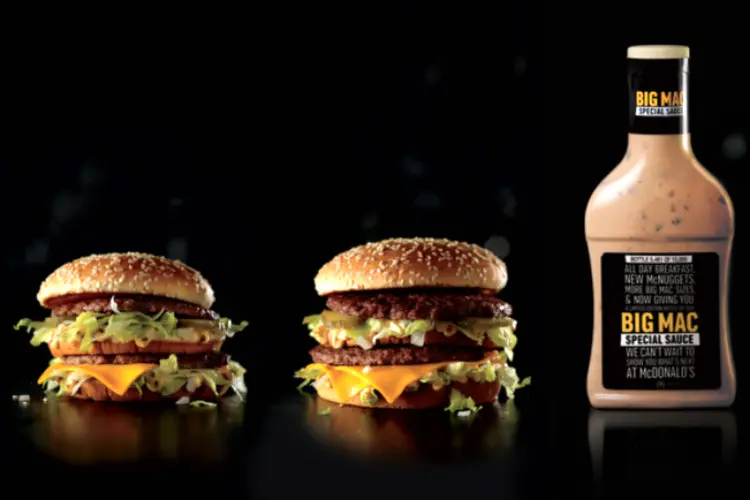 Molho especial do Big Mac: McDonald's distribuiu 10 mil garrafas aos clientes (McDonald's/Divulgação)