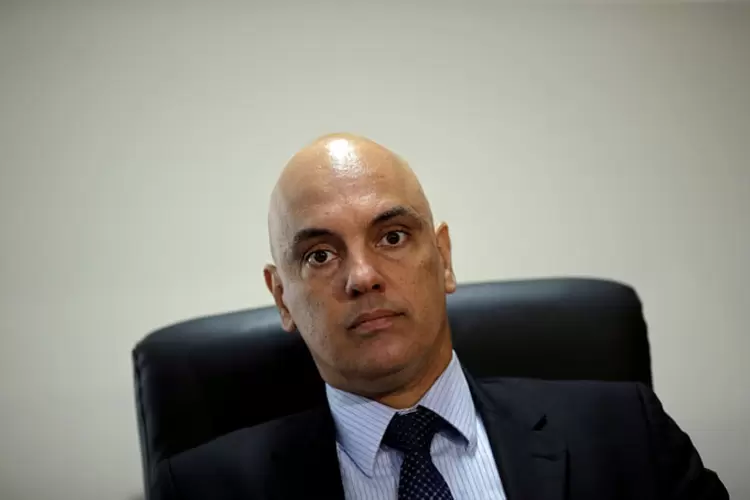 O ministro da Justiça, Alexandre de Moraes, em Manaus após massacre em presídio (Reuters)
