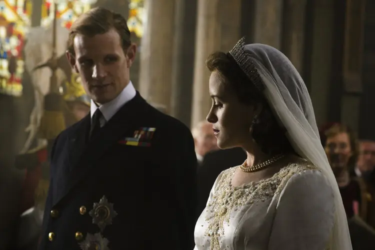 The Crown: série da Netflix sobre a vida da rainha Elizabeth desbancou Game of Thrones na categoria drama (Alex Bailey/Netflix/Divulgação)