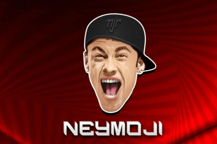 Neymojis, os emojis do Neymar: craque lançou coleção para iOS e Android (Neymar/Divulgação)