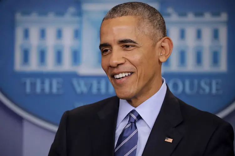 Obama: entre as conquistas, mencionou a recuperação econômica e a redução das operações militares no Afeganistão e no Iraque (Getty Images)
