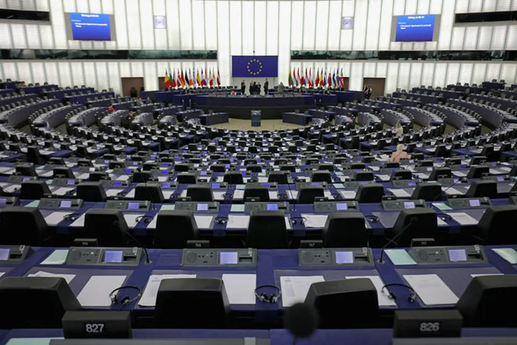 Parlamento europeu: ainda que o PPE seja um grupo de destaque na Câmara, sua eleição não parece fácil (Getty Images)