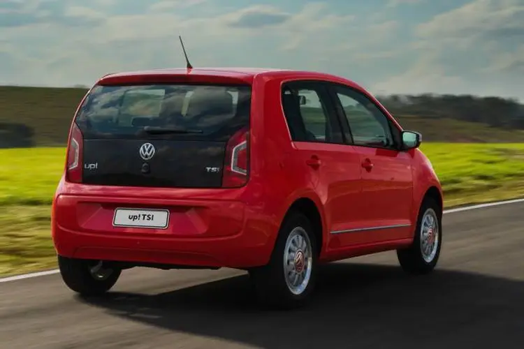 Fiat: atualmente o modelo mais barato da marca, o Take up! (Fiat/Divulgação)