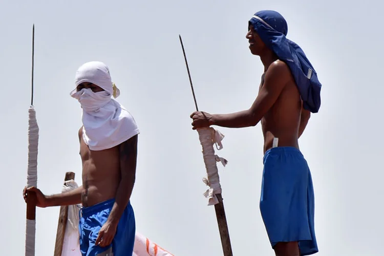 Penitenciária de Alcaçuz no Rio Grande do Norte: após rebeliões, foram registrados ataques do SDC (Reuters)